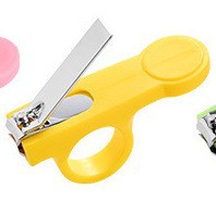 Conjunto de pulgar directo de fábrica anti-gota cortauñas para bebés cortauñas de seguridad para bebés cortauñas anti-carne semicírculo pulsera tijeras