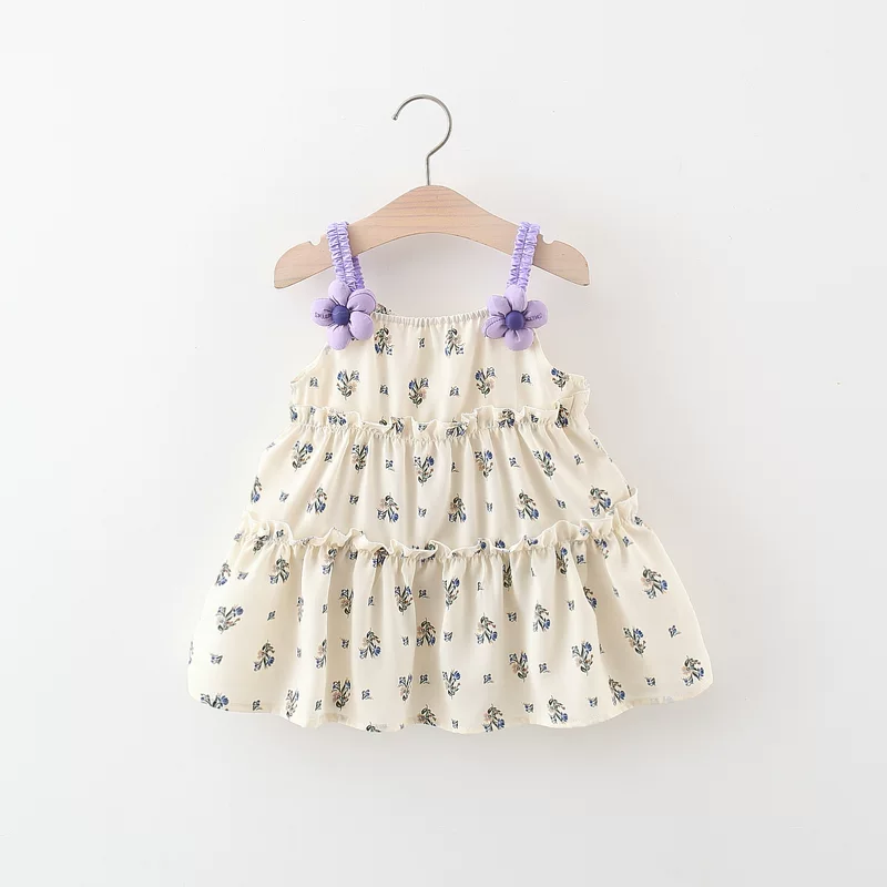 Summer dress flower-shaped, wholesale, 2024 years, Korean style, flowered