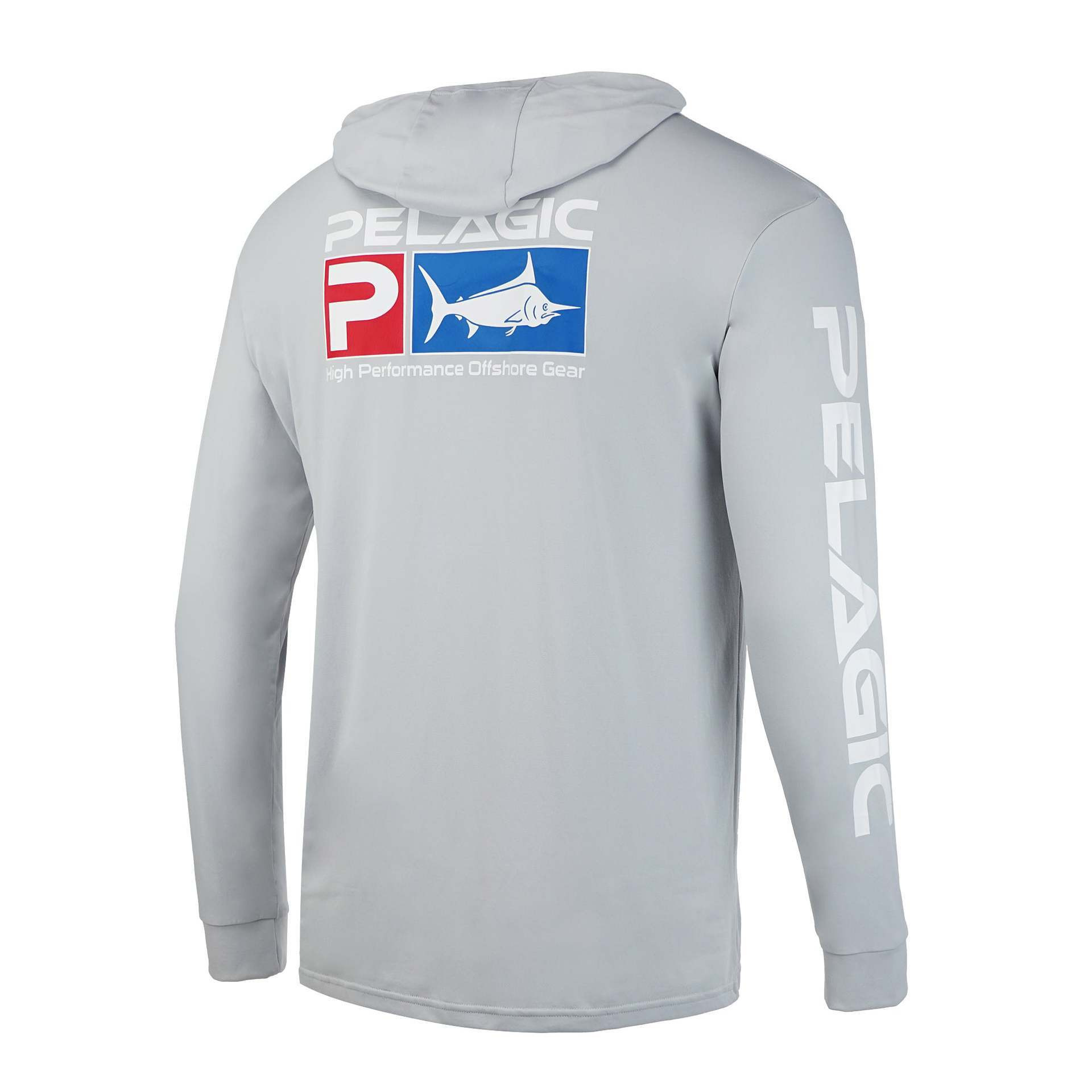 Pelagic Fishing Clothing for Men and Women, Hooded Long-Sleeved Shirt, Outdoor Summer Sun Protection Clothing, Breathable and Quick-Drying Fishing Clothing