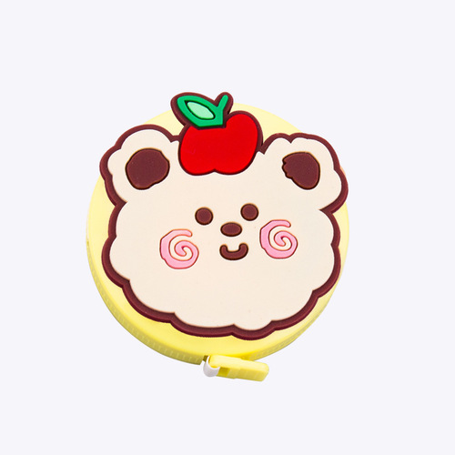 Student stationery cute cartoon portable double-sided measuring tape children Korean version girly heart ins style school supplies