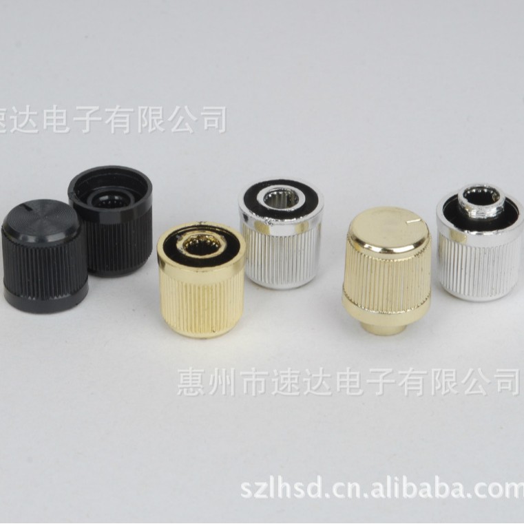 厂家低价供应开关旋钮 定位器塑胶帽 062子弹头塑胶旋钮 塑胶手柄