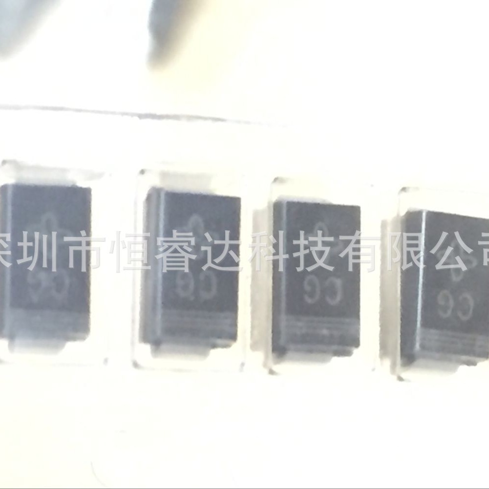 TVS双向贴片瞬变抑制二极管SMAJ28A 400W 28V 丝印CG 瞬态二极管