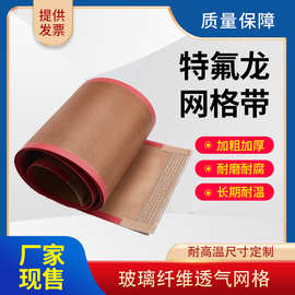 特氟龙网带耐高温网格传送带网格布特弗龙输送带流水线铁弗龙皮带