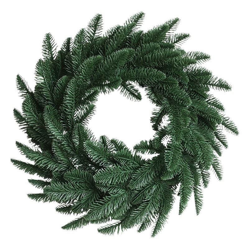 Amazon guirnalda de Navidad PE flocado Garland Navidad puerta decoración colgante 40/50/60 personalizable lote mezclado