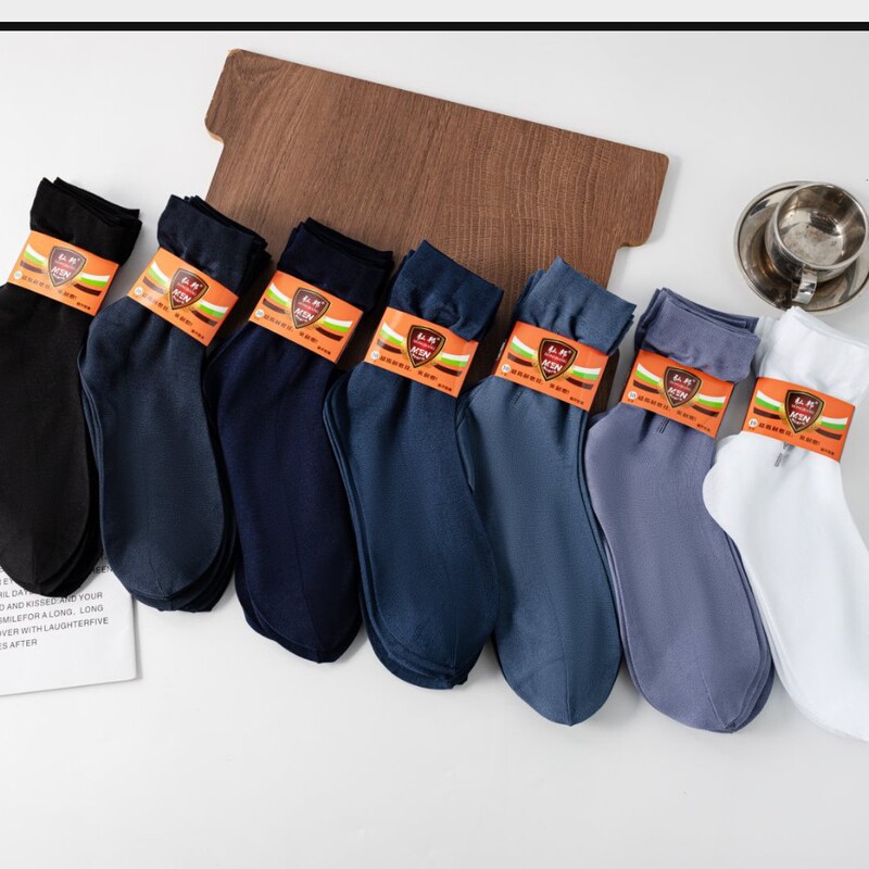 Men's pearl velvet short stockings loose socks comfortable pure ribbon with men's stockings thin business stockings wholesale Men's pearl velvet short stockings loose socks comfortable pure ribbon with men's stockings thin business stockings wholesale