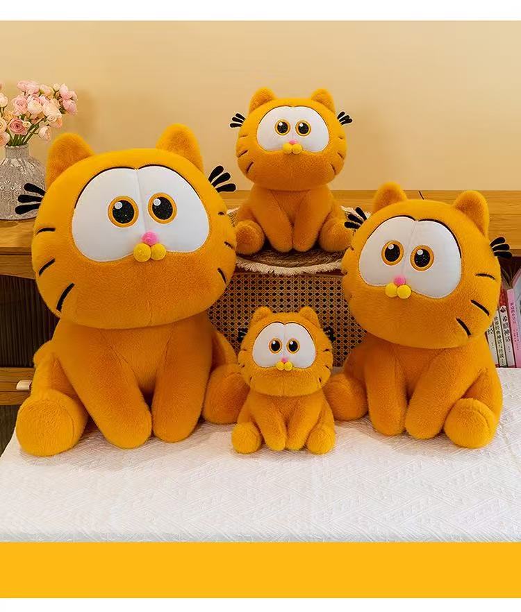 Plus-size cat plush toy, stuffed animal, sitting cat doll, children's birthday gift, movie merchandise wholesale