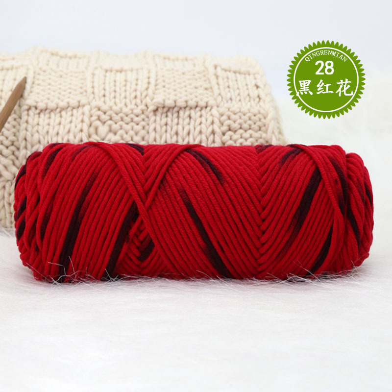 28 검은 붉은 꽃*21S*8*혼합