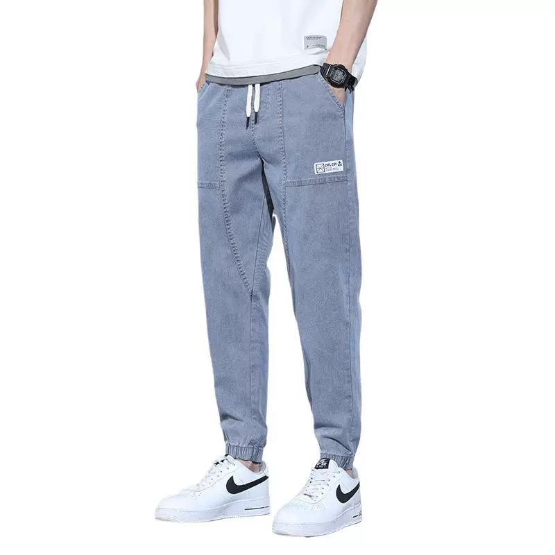 Tide, autumn jeans, LAZADA, Amazon, Korean style, oversize
