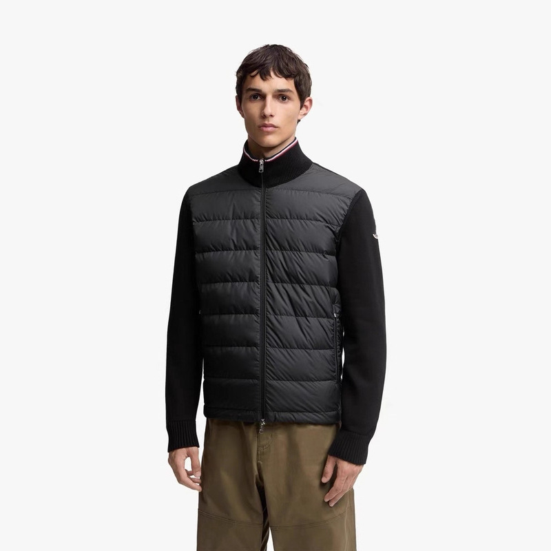 High-Quality M-Brand down Jacket with Sweater and Knit Zipper Combination, M-Brand down Warm Coat, Large Quantities in Stock High-Quality M-Brand down Jacket with Sweater and Knit Zipper Combination, M-Brand down Warm Coat, Large Quantities in Stock