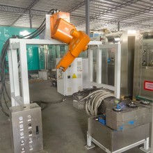 二手智能机械人机器手全自动喷涂机2套价格便宜欢迎洽谈