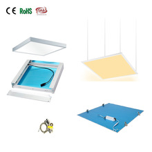 0-10v可调光led面板灯300x300led平板灯暗装明装吊装平板灯12W18W