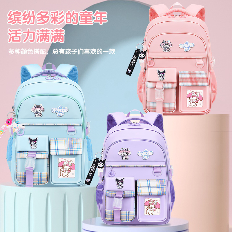 Mochila escolar de niñas para estudiantes de secundaria secundaria y secundaria, mochila de hombro ligera impermeable de gran capacidad para niños de grado 36