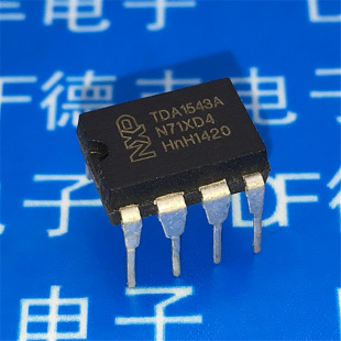 ���l��a��ƬTDA1543A TDA1543 DIP8 ����ֱ������