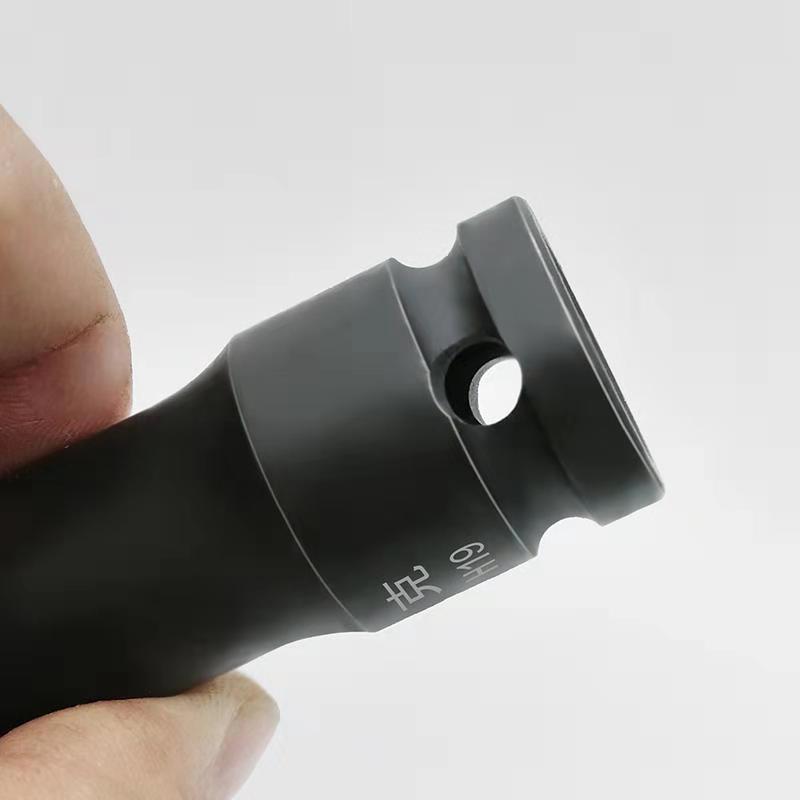 Hexagonal pequeño cañón de aire de alta dureza lote de aire 1 / 2 llave neumática giratoria manguito unido cabeza lote llave eléctrica