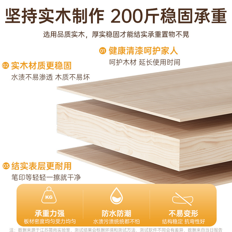 Mesa de té móvil sofá de sala de estar contra la pared estrecha madera sólida borde de la mesa de comedor de la sala de estar 2025 nuevo carro pequeño