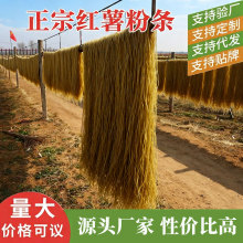 5斤红薯粉条细粉宽粉包子粉山东特产正宗纯手工地瓜农家火锅批发