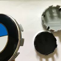 Подходит для BMW сине-белой крышки ступицы колеса автомобиля стандартная 68 мм 56 мм 3 серии 5 серии X1X5X6 Центральная крышка M стандарт 10 когтей