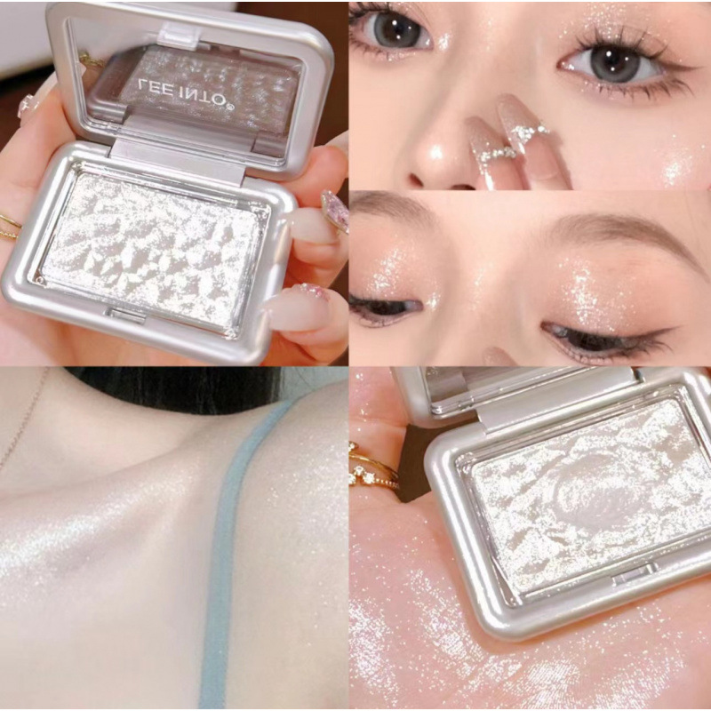 LEEINTO Dream Wave Highlighter Powder Brightening Pearlescent Contouring Blush Powder Makeup Cross-Border Beauty Products
