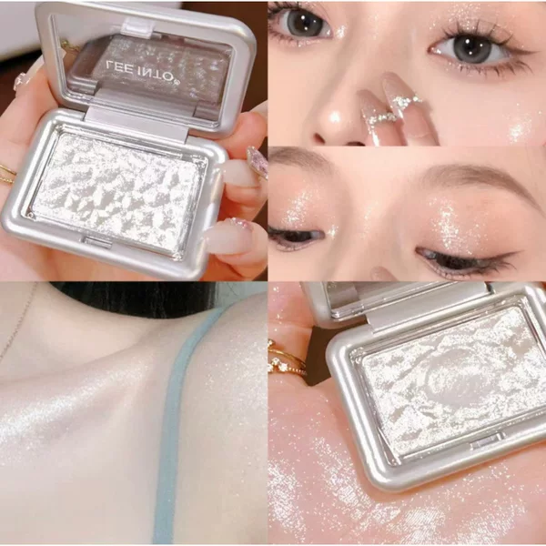 LEEINTO Dream Wave Highlighter Powder Brightening Pearlescent Contouring Blush Powder Makeup Cross-Border Beauty Products
