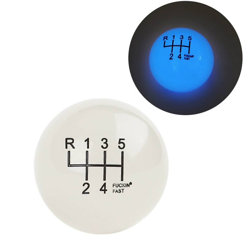 Автомобильная модифицированная персонализированная светящаяся шаровая головка шестерни, ручная флуоресцентная головка переключения передач, свет для волос, шарик, рычаг переключения передач, волновая палочка