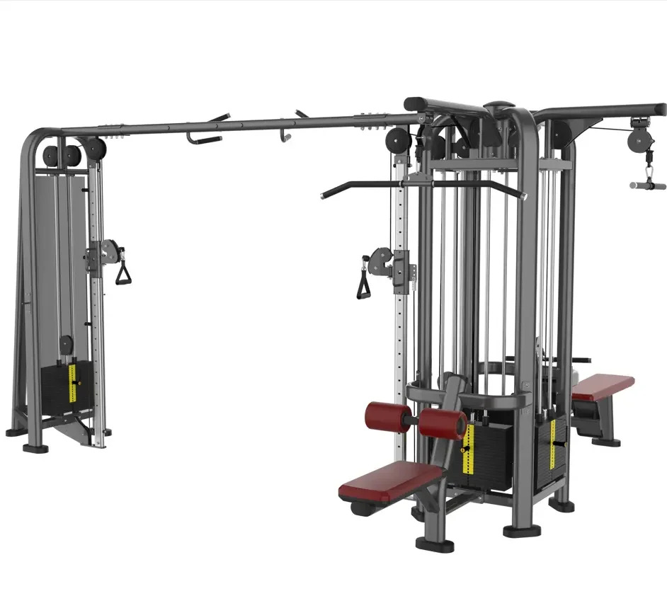 Gimnasio Lijian cuatro o cinco personas estacionamiento tamaño pequeño pájaro pórtico Smith multifunción capacidad equipo de entrenamiento integral