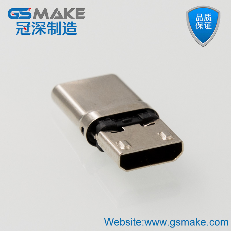 厂家TYPE C公头转Micro USB转接头插OTG转换接口小型迷你型内嵌式