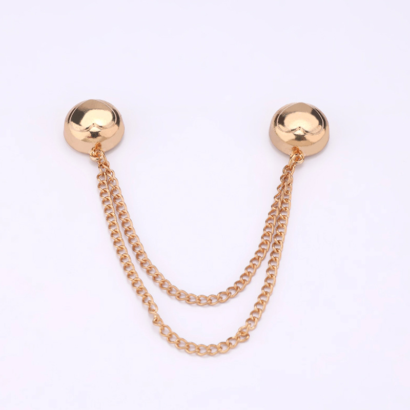 チェーンの磁気はズボンの足を引きずることを防ぎます。金属の磁気は袖口を固定します。