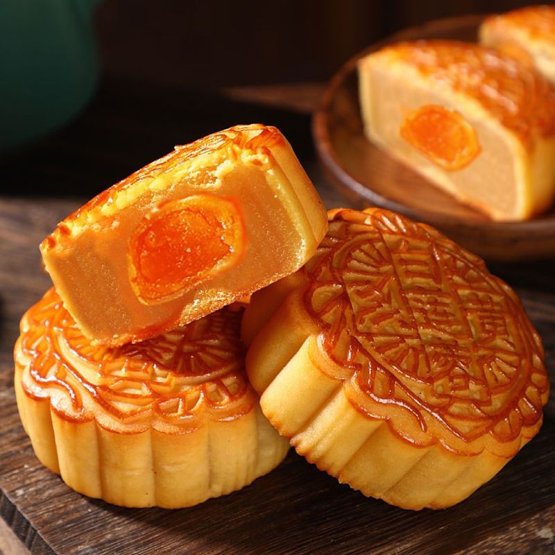 广式月饼散装蛋黄莲蓉豆沙水果广式五仁广东中秋老式糕点25g迷你|undefined