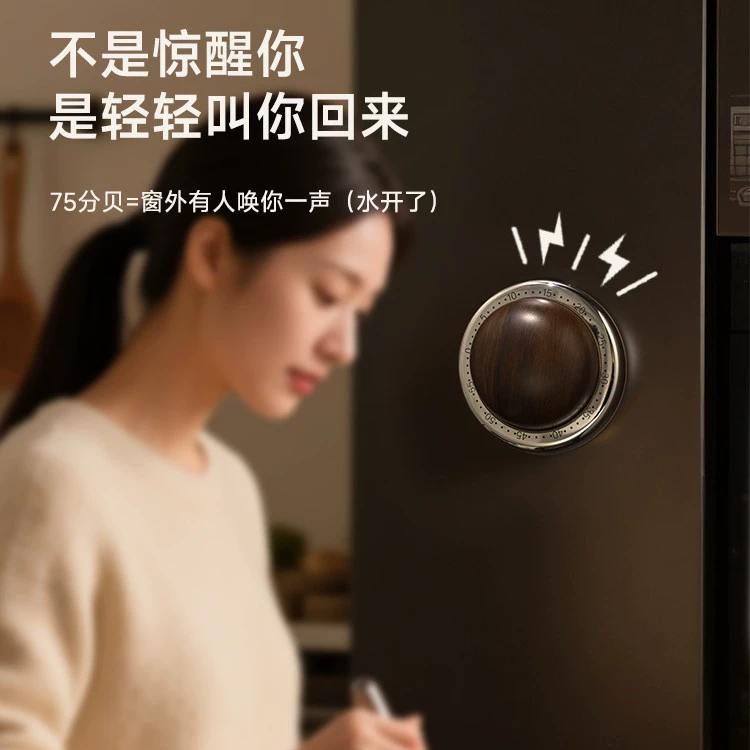 Timer kitchen reminder mechanical magnetic cooking alarm clock timer primary school students self-discipline visual manager