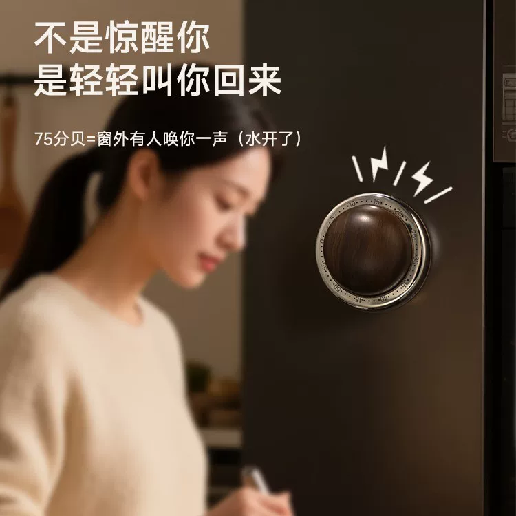 Timer kitchen reminder mechanical magnetic cooking alarm clock timer primary school students self-discipline visual manager