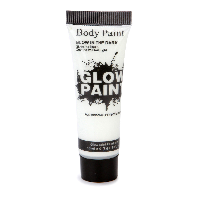 Pintura de arte a base de agua de 6 colores pintura fluorescente pintura luminosa pintada a mano súper brillante pintura luminosa para pintura corporal