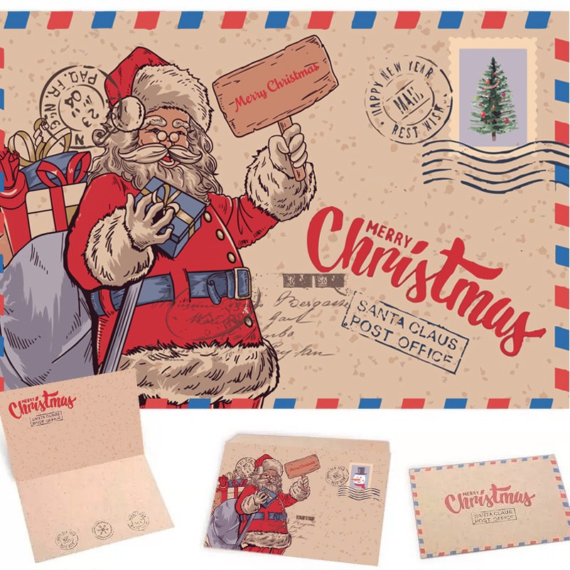 노인을위한 배낭 (세트 1 인사말 카드 + 1 카드)