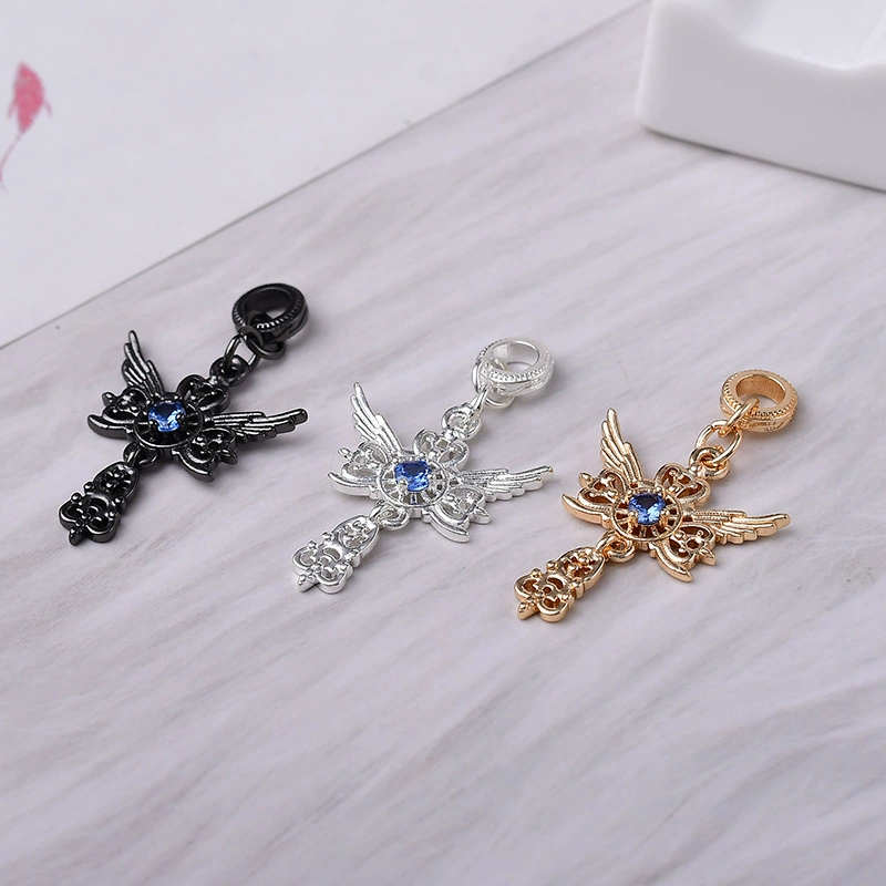 Аксессуар с zircon ручной работы, аксессуары, ожерелье, бусины, 18 карат, DIY