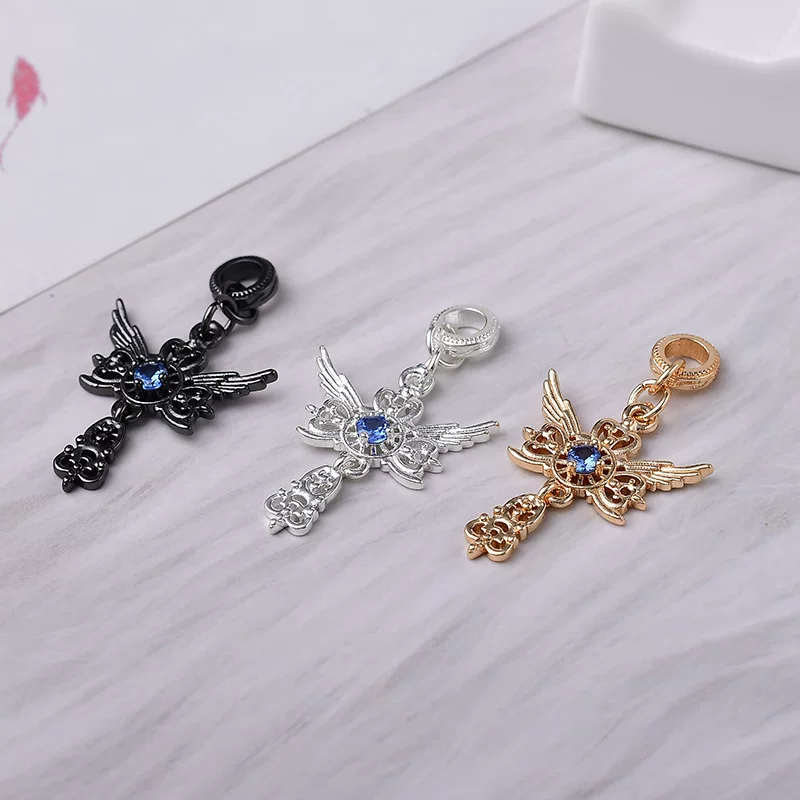 Аксессуар с zircon ручной работы, аксессуары, ожерелье, бусины, 18 карат, DIY