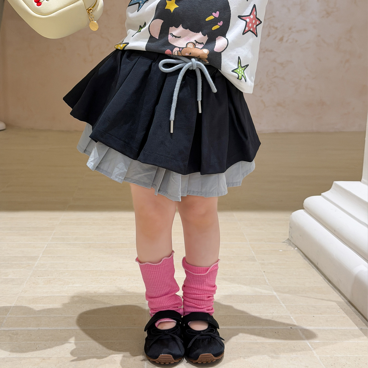 Sugar Pear ropa infantil de niñas falda corta verano delgado 2026 aire extranjero para niños 100 pastel falda de bebé