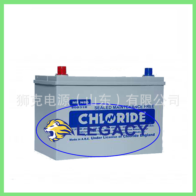 英国CHLORIDE蓄电池DIN36LMF/53653、DIN43LMF/54323铅酸电瓶