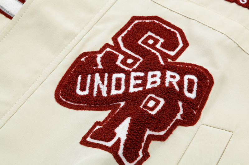 Abbigliamento maschile Gioventù Asciugamano ricamato con lettere Giacca larga ricamata Giacca casual Dopamine Colorblock da uomo e da donna Marchio di moda autunnale_voghion.com