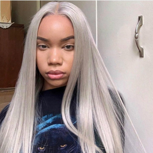 New product recommendation wig for women African foreign trade long straight hair burgundy chemical fiber long hair AliExpress supply manufacturer straight hair