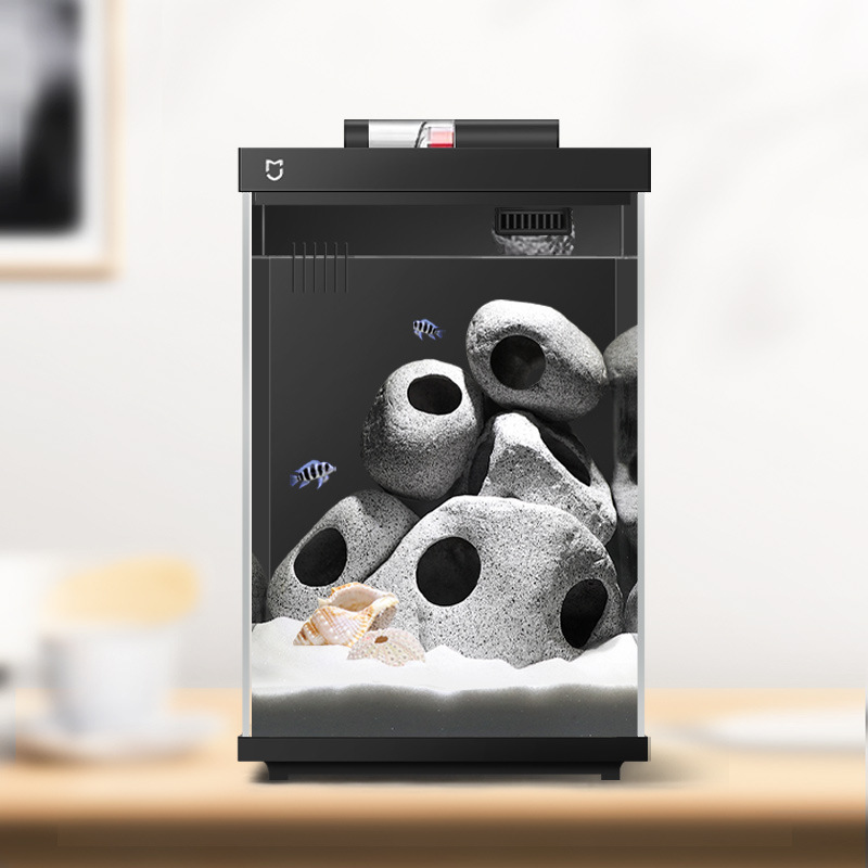 Escenografía de pecera de segunda generación de Xiaomi paquete completo simulación conjunto ecológico acabado acuario coral decoración creativa decoración