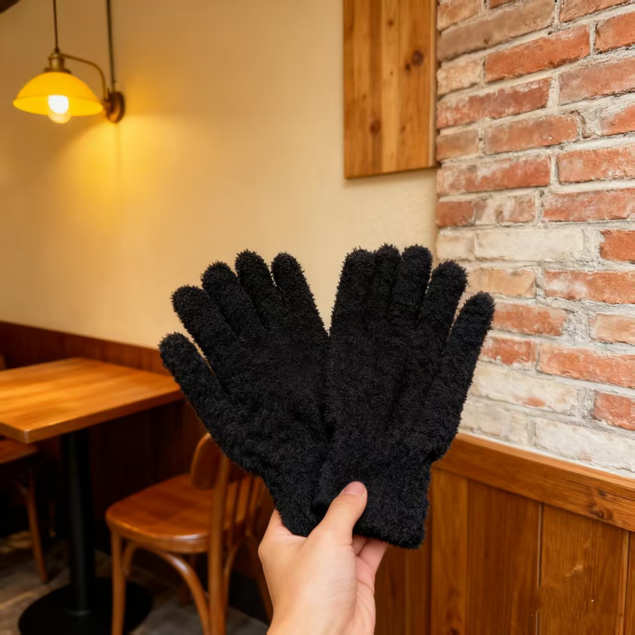 검은색 장갑 [개별 포장]