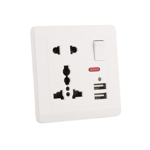 British standard switch socket American standard European standard multi-five holes with USB socket multi-three holes two-open 13A Hong Kong version 45A panel