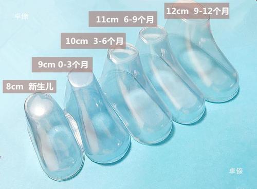 Baby Shoe Socks Mold, Toddler Infant Wool Socks Shoes Holder Plastic Accessory Transparent Shaping PVC Model Foot Mold