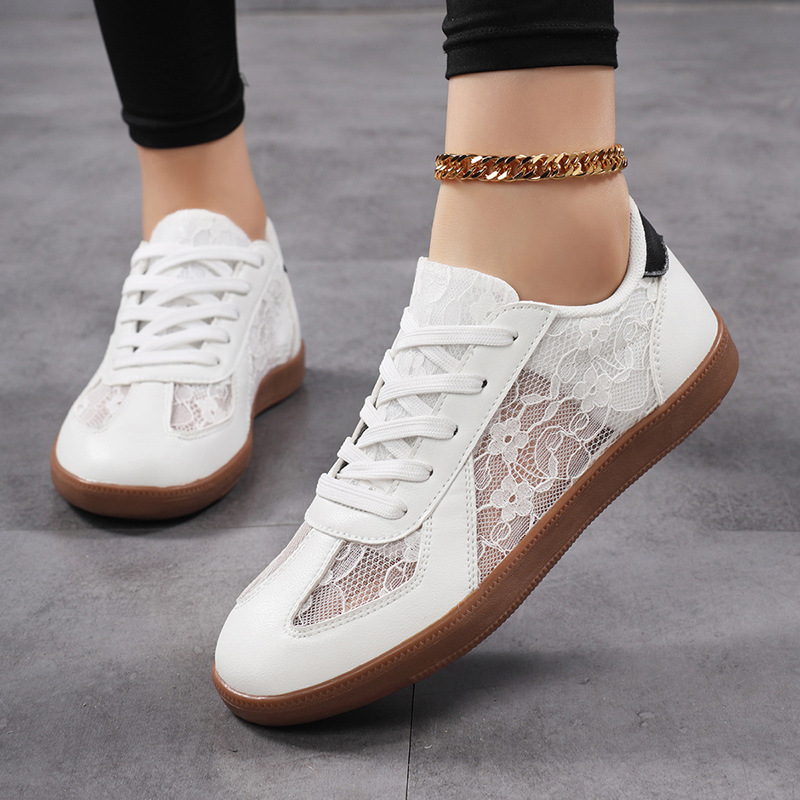 Flat Shoes Men's Shoes 2025 Summer New Vintage Fashion Shoes Baita Casual Board Shoes Women's Lace