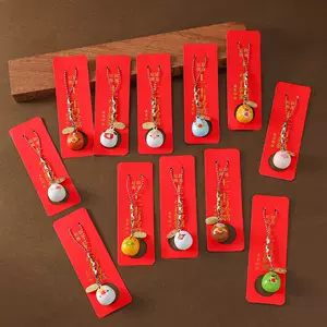 Cross-Border Japanese Asakusa Temple Water Bell Pendant Twelve Zodiac Signs Royal Bell Pendant Manufacturer