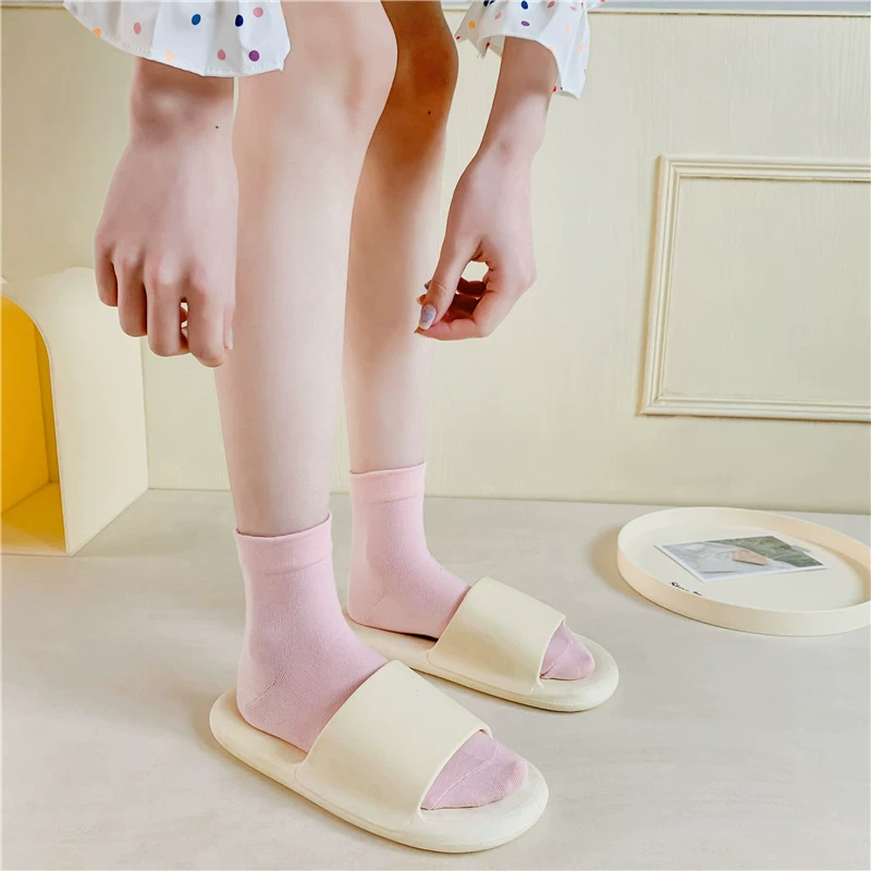 Однотонные белые послеродовые autumn knee socks для беременных, широкий диапазон цветов