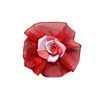 Shiffon hair band handmade, hair accessory contains rose flower-shaped, thin weaving, flowered