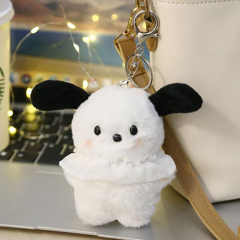 ins blush perro lindo muñeca chica corazón mochila colgante peluche muñeca creativa dibujos animados regalo pareja