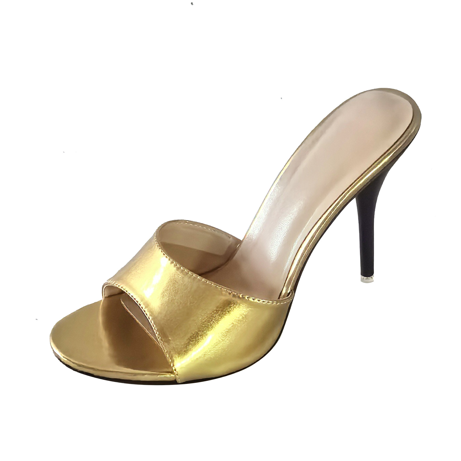 Sexy Open-toe Simple Stiletto One-piece Women's Sandals, Foreign Trade Supply, Dropshipping Available, Supply_vogvips.com