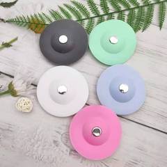 Kitchen pressure-activated anti-odor closed spring silicone floor drain anti-clog plastic trough filter floor drain