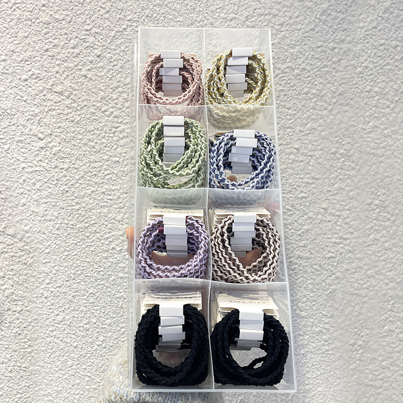 Gentle Hair Ties High Elasticity Durable Rope For Simple Styling_voghion.com